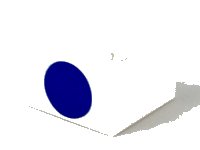 LEGO part Ladrillo 2 x 2 con Patrón de Punto Azul en Un Lado 3003px9