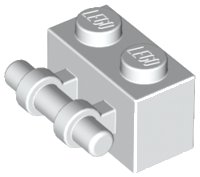LEGO onderdeel Steen, Aangepast 1 x 2 met Handvat aan Zijkant 30236