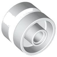 LEGO part Rueda 18mm D. x 14mm 30285