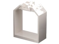 LEGO part Conteneur, boîte ouverte 2 x 4 x 4 avec 1 doigt de charnière de verrouillage à chaque extrémité 30637