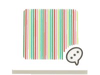 LEGO onderdeel Tile 2 x 2 with Super Mario Scanner Code Toad Speech Bubble with Ellipsis Pattern (Sticker) - Sets 71403 / 71408 / 71410 / 71413 / 71419 / 71435 3068pb2053