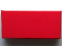 LEGO onderdeel Tile 1 x 2 with Red Top Pattern 3069pb0103