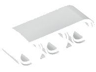 LEGO part Technic Beam 1 x 3 Thick 32523