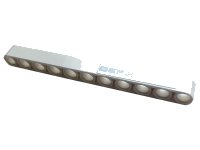 LEGO part Technic, Liftarm Thick 1 x 11 with Silver 'DEFENDER' Pattern (Sticker) - Set 42110 32525pb032