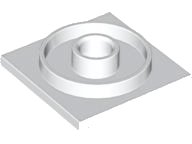 LEGO part Plataforma Giratoria 4 x 4 Base Cuadrada 3403