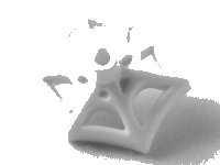 LEGO part Minifigure, Weapon Web Effect, Small, Short Bar on Front and Back 36083d