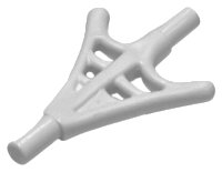 LEGO onderdeel Minifigure, Weapon Web Effect, Two Branches, Bars on Each End 36083f