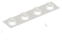 LEGO part Brick Arch 1 x 4 3659