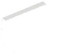 LEGO part Slope, Curved 1 x 2 37352