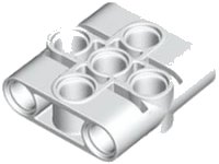 LEGO part Technic Connector Beam 3 x 3 39793