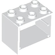 LEGO part Container, Cupboard 2 x 3 x 2 - Hollow Studs 4532b
