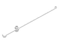 LEGO part Bar  12L with Open Stud, Tow Ball, and Slit (Boat Mast) 476