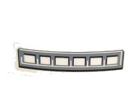 LEGO part Slope, Curved 3 x 1 with Black and Dark Bluish Gray Grille Pattern Model Right Side (Sticker) - Set 5973 50950pb171R