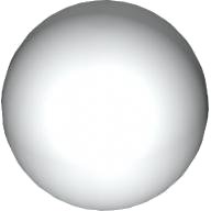LEGO onderdeel Wheel Ball, Hard Plastic 19mm D. 52629