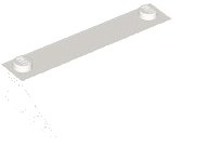 LEGO part Slope 33 3 x 6 without Inner Walls 58181