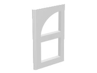 LEGO onderdeel Pane for Window 2 x 6 x 6 FreeStyle 601