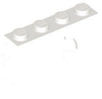 LEGO part Brick Arch 1 x 4 x 2 6182