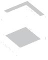 LEGO part Panel 1 x 1 x 1 Corner 6231