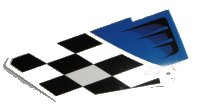 LEGO part Technic, Panel Fairing #17 Large Smooth, Side A with Air Intake and Checkered Black and White Pattern (Sticker) - Set 42045 64392pb015
