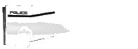 LEGO part Technic, Panel Fairing # 6 Long Smooth, Side B with Black Line and 'POLICE' Pattern (Sticker) - Set 5981 64393pb001
