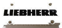LEGO part Technic, Panel Plate 5 x 11 x 1 with Black 'LIEBHERR' Pattern (Sticker) - Set 42100 64782pb050