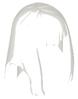 LEGO part Minifigure, Hair Female Long Straight with Bangs - Hard Plastic 75867