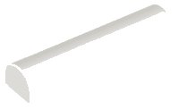 LEGO onderdeel Slope, Curved 1 x 4 x 2/3 Double 79756