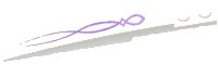 LEGO onderdeel Slope, Curved 10 x 1 with Medium Lavender Swirls Pattern (Sticker) - Set 41077 85970pb010