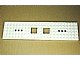 LEGO part Train Base 6 x 24 with 2 Square Cutouts and 3 Round Holes Each End 92340
