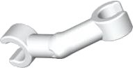LEGO onderdeel Arm Skeleton, Bent with Clips at 90 degrees (Vertical Grip) 93061