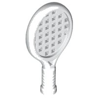 LEGO onderdeel Minifigure, Utensil Tennis Racket 93216