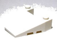 LEGO part Wedge 4 x 4 Taper with Stud Notches 93348