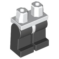 LEGO part Hips and Black Legs 970c11