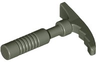 LEGO part Minifigura, Utensilio Piolet - Empuñadura de 6 Costillas 30193