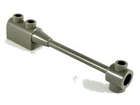 LEGO part Barre 1 x 8 avec Steen 1 x 2 Sommet Courbe Extrémité (Original, Pas de Support d'Axe) 30359a