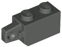 LEGO part Hinge Stein 1 x 2 Locking with 1 Finger Vertical End 30364