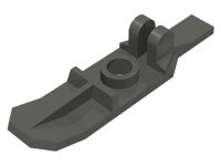 LEGO part Minifigure, Utensil Ski with Hinge 6120
