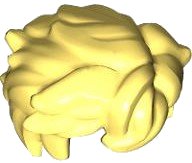 LEGO part Minifigure, Hair Tousled and Sticking Out on Both Sides 25412