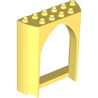 LEGO part Panel 2 x 6 x 6 with Gothic Arch 35565