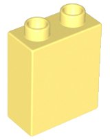 LEGO part Duplo, Brick 1 x 2 x 2 4066