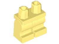 Hips and Medium Legs Plain en amarillo claro brillante, número de pieza LEGO 970cm00