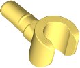 Hand in bright light yellow, LEGO part number 983