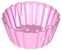 LEGO part Container, Cupcake / Muffin Cup 8 x 8 x 3 72024