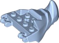 LEGO part Dragon Head (Ninjago) Jaw with Large Spike and 2 Bar Handles on Back 76923