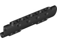 LEGO part Technic, Panel Curved 11 x 3 with 10 Pin Holes through Panel Surface 11954