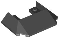 Cuneo 6 x 4 Tagliato (Tetto Treno), numero pezzo LEGO 13269