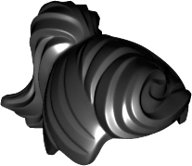LEGO part Minifigure, Hair Female Ponytail and Fringe 13785