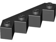 LEGO part Brick, Modified Facet 4 x 4 14413