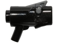 LEGO part Minifigura, Arma Pistola, Mini Blaster / Disparador con Gatillo Gris Azulado Oscuro (15391 / 15392) 15391c01