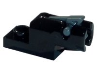LEGO part Lanzador de Proyectiles, 1 x 2 Mini Blaster / Disparador con Gatillo Gris Azulado Oscuro (15403 / 15392) 15403c01